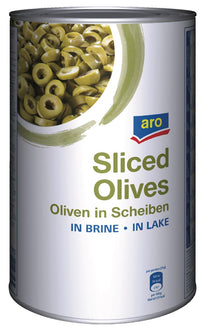 Thumbnail for aro Green olives sliced ​​4.1 kg