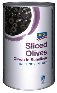 Thumbnail for aro Black olives sliced ​​4.1 kg