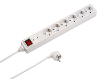 Thumbnail for aro Power strip 6 White with switch