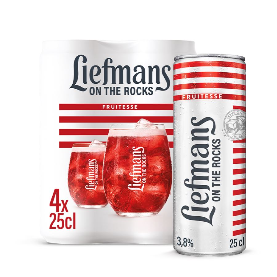 Liefmans Fruitesse can 4 x 25 cl