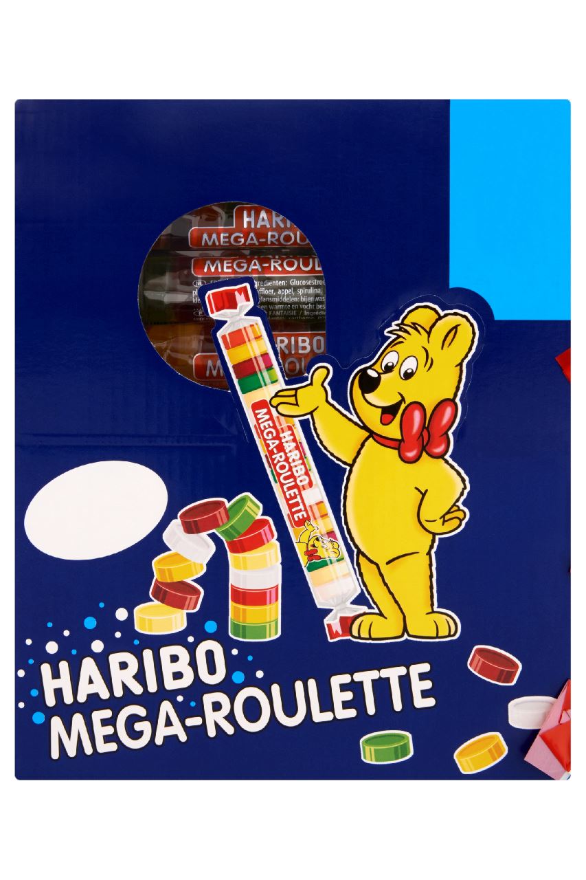HARIBO Mega Roulette Box 40 x 45 g