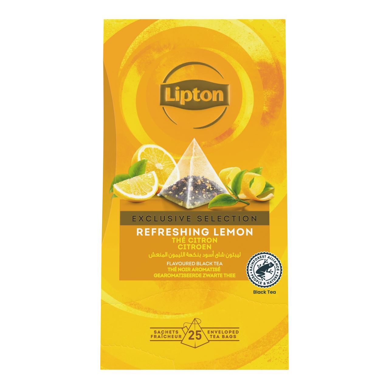 Lipton Exclusive Selection Refresh Lemon 25 sachets 50 g