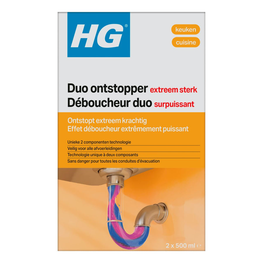 HG Duo Unblocker 2 x 500 ml