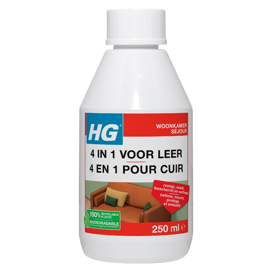 HG 4 In 1 For Leather 250 ml