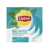 Thumbnail for Lipton Feel Good Selection Green Tea with mint 100 pieces 180 g