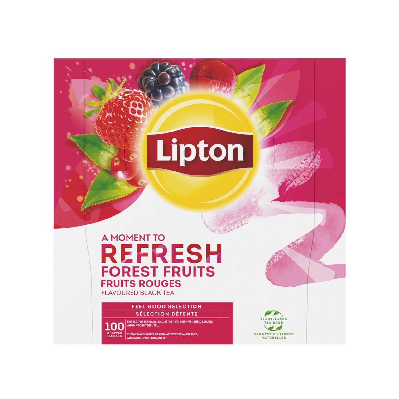 Lipton Feelgood Selection Forest Fruits 100 bags 180 g