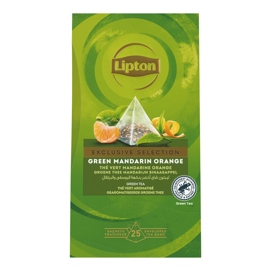 Lipton Exclusive Selection Green Tea Mandarin Orange 25 bags 45 g