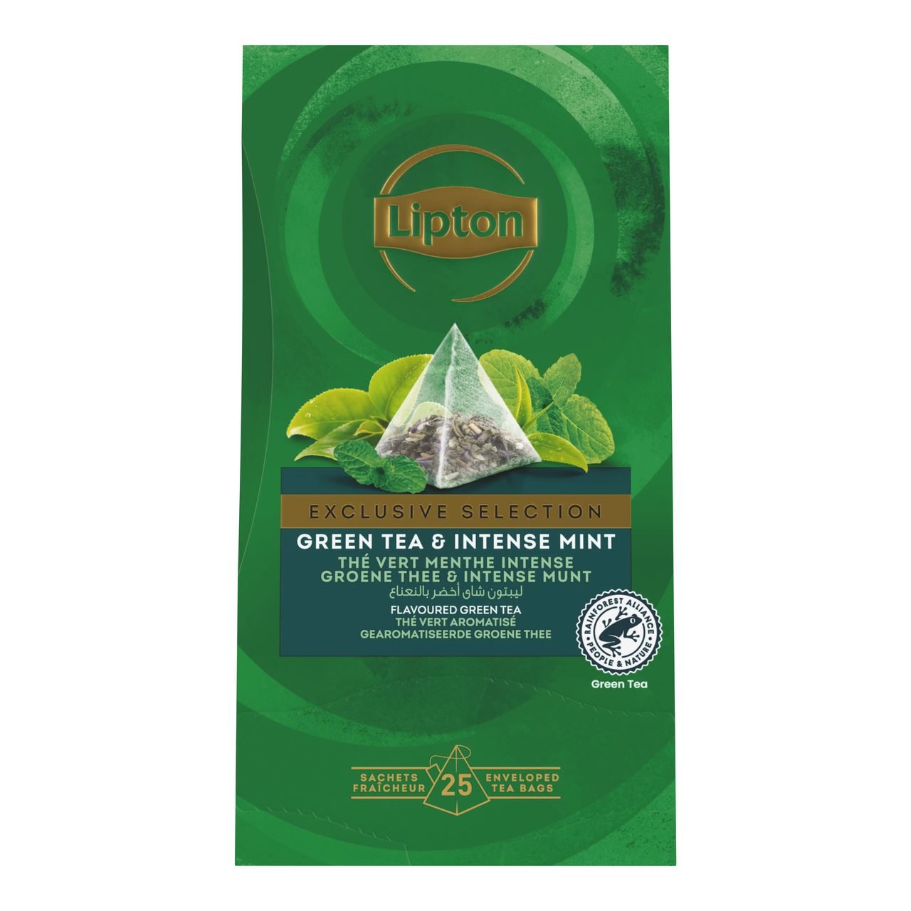 Lipton Exclusive Selection Green Tea intense Mint 25 bags 50 g