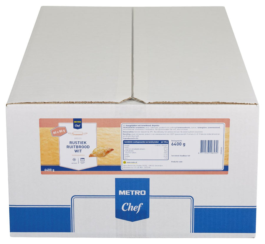 Checkered bread White 80 x 80 g