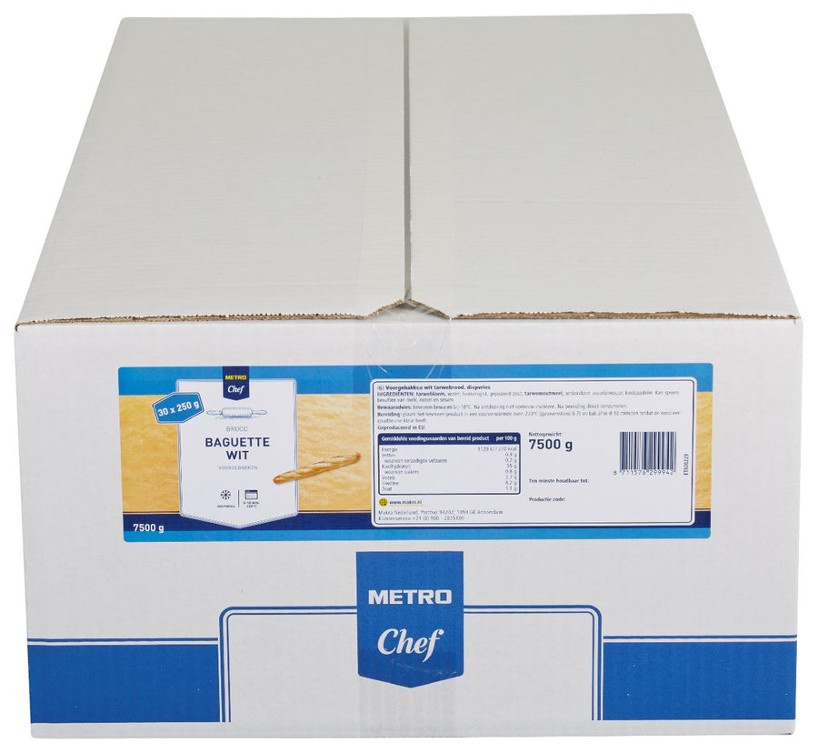 Baguette White 30 x 250 g