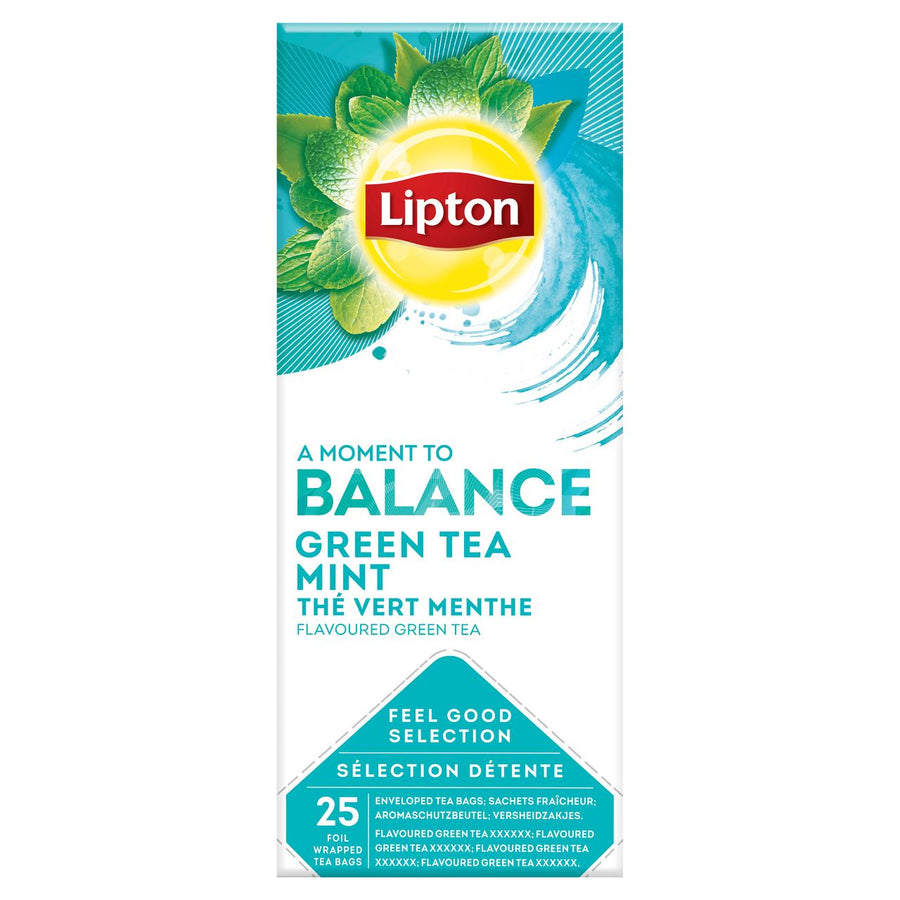 Lipton Feel Good Selection Green tea mint 25 pieces 40 g