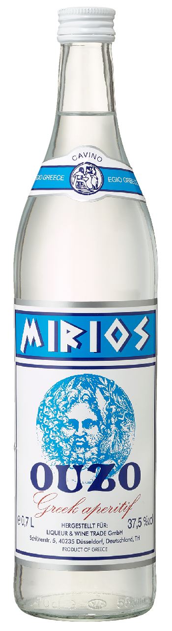 MIRIOS Ouzo 37.5% 70 cl