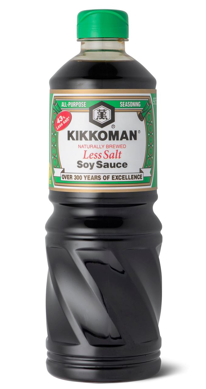 KIKKOMAN Soy Sauce Less Salt 1 l