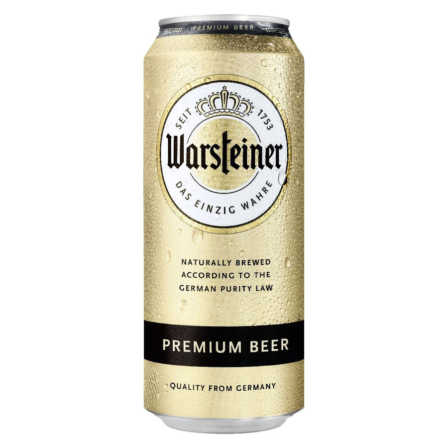 Warsteiner Premium Pilsner can 12 x 50 cl