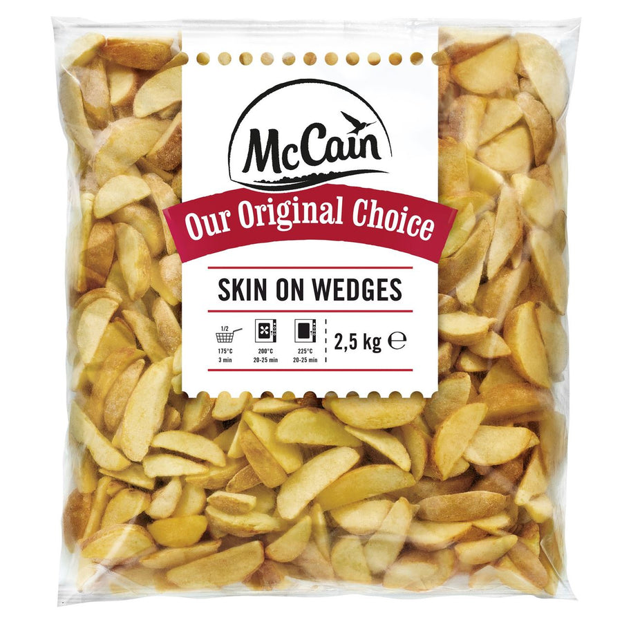McCain Skin On Wedges 2.5kg