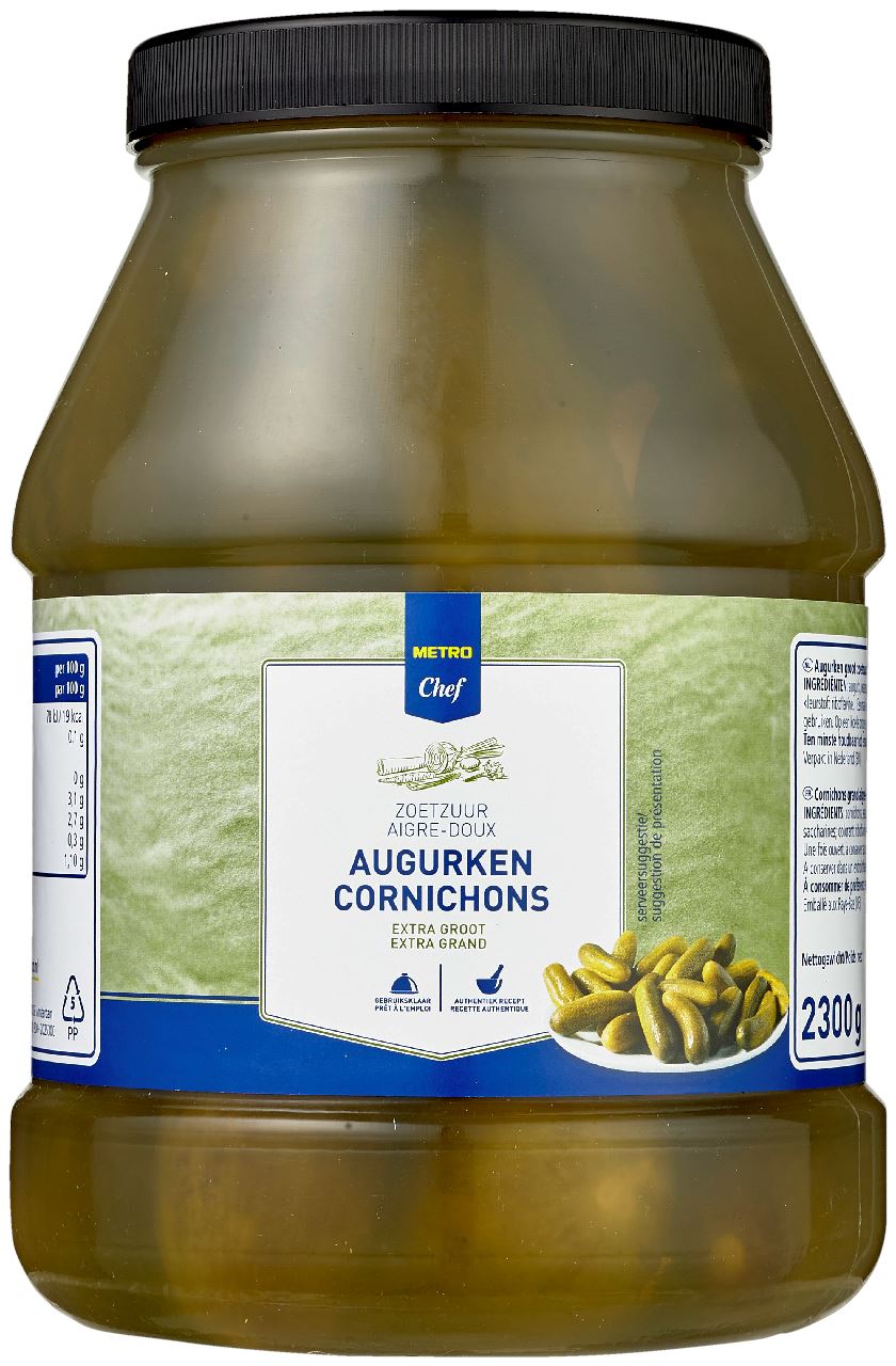 Gherkins large 2.3 kg