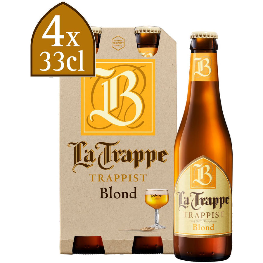 La Trappe Blond 4 x 33 cl