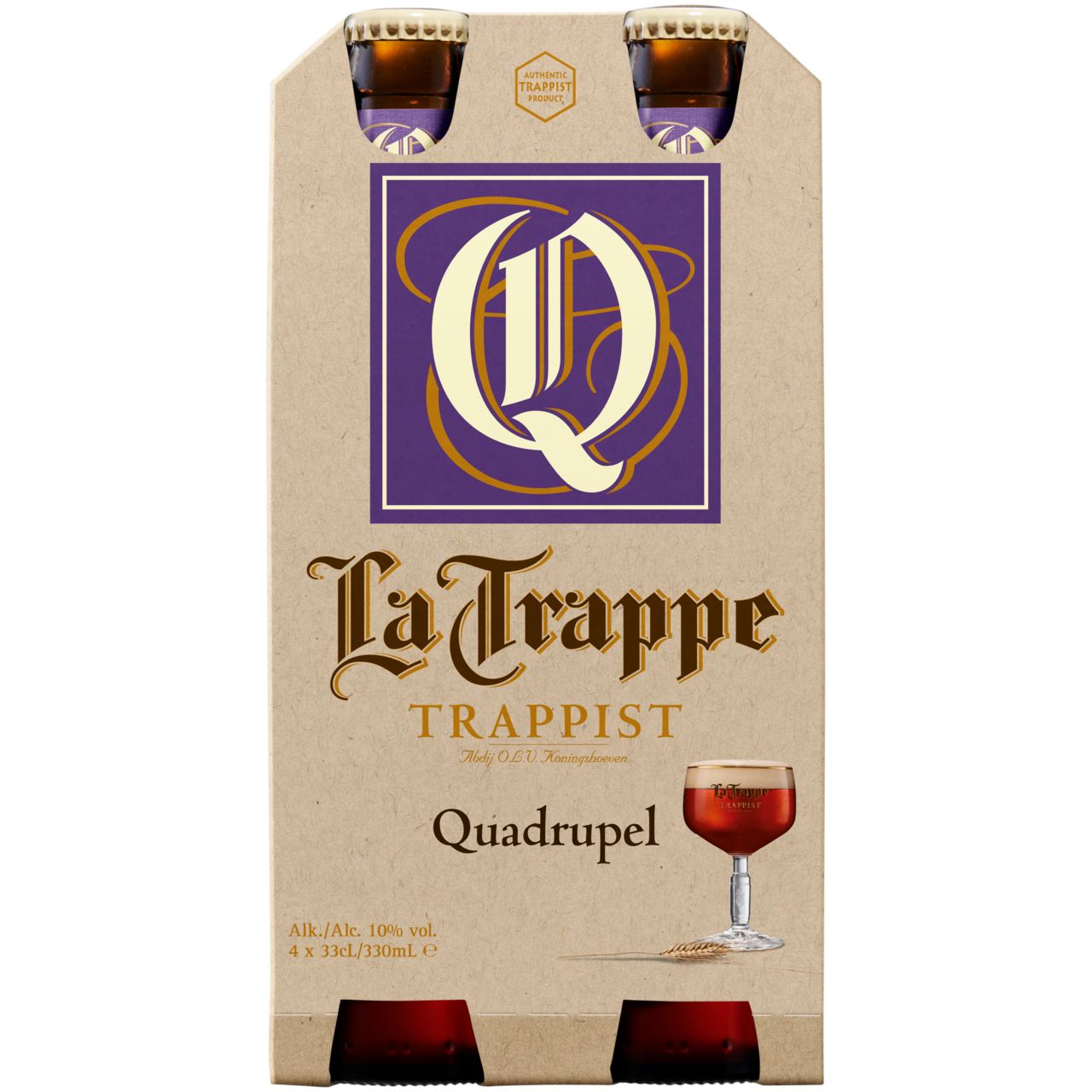 La Trappe Quadrupel 4 x 33 cl