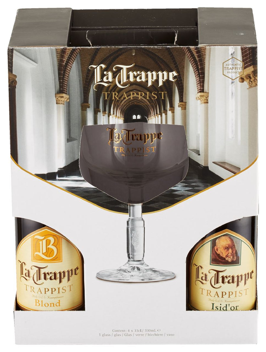 La Trappe 4 x 33 cl + Prior Jar