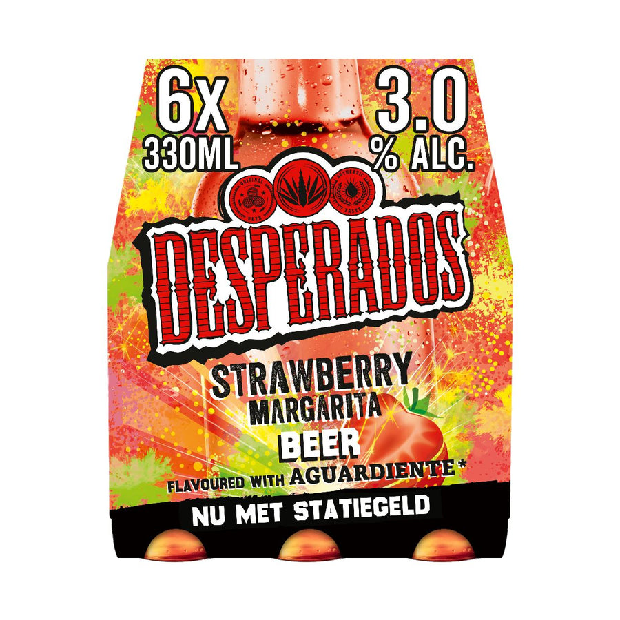 DESPERADOS Strawberry Margherita 6 x 33 cl