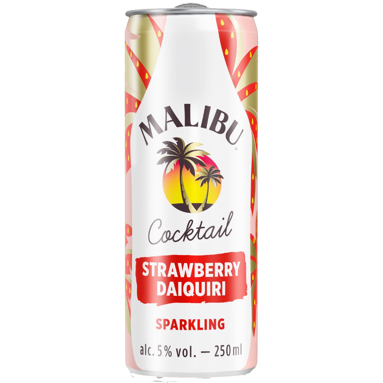 Malibu Strawberry Daiquiri 12 x 25 cl 5%