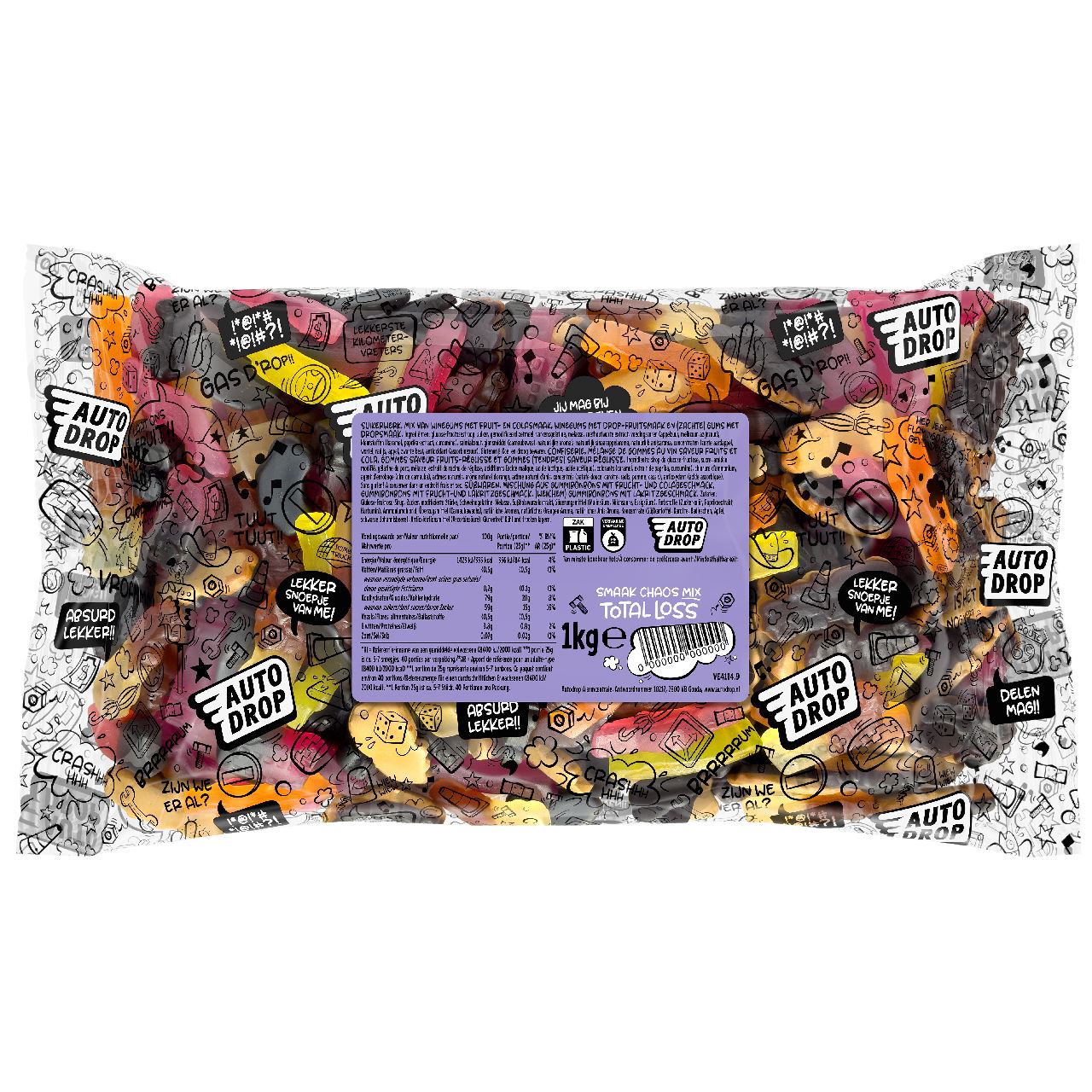 Autodrop Flavor Chaos Mix Total Loss Weight 1 kg