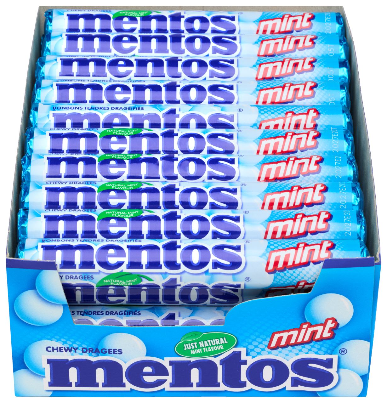 Mentos Mint 40 rolls 38 g