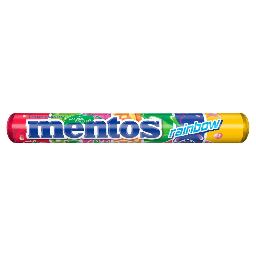 Mentos Rainbow 40 rolls 38 g
