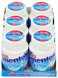 Thumbnail for Mentos Gum Sweetmint white pot 6 x 60 g