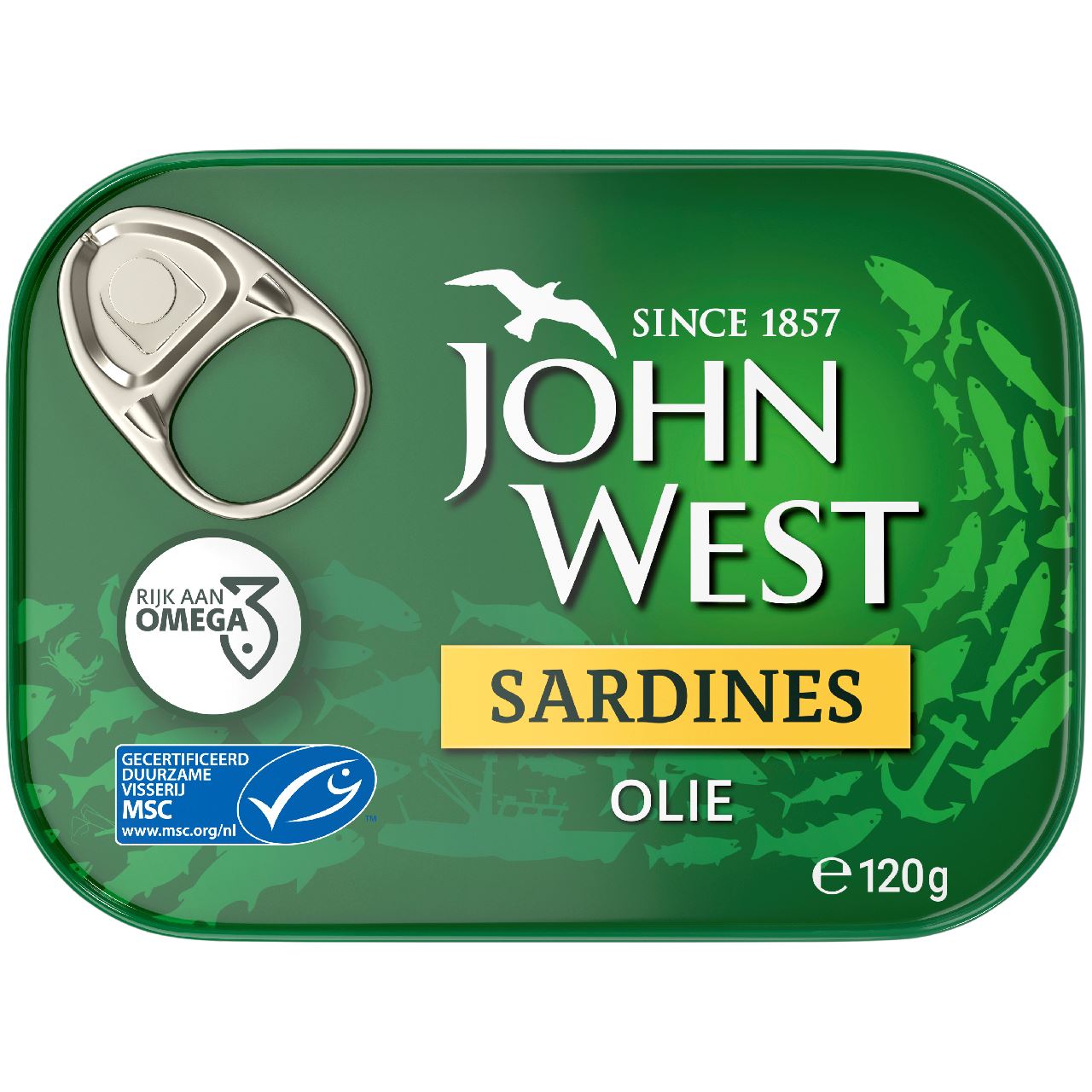 John West Sardines In Oil Msc 120 g