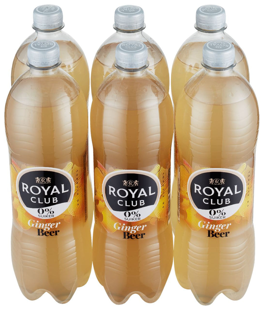 Royal Club Ginger Beer 0% PET 6 x 1 l