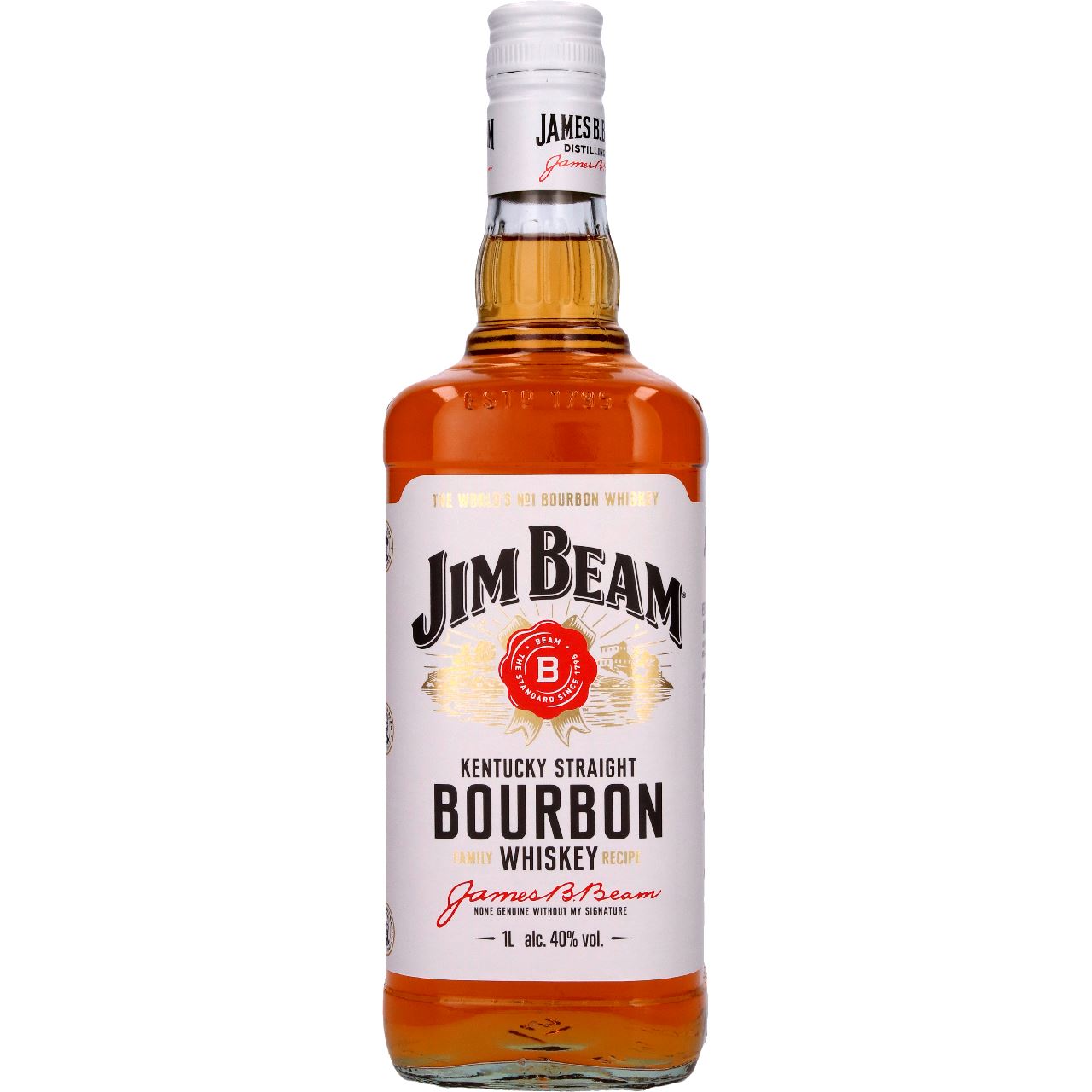JIM BEAM White Bourbon 1 l 40%