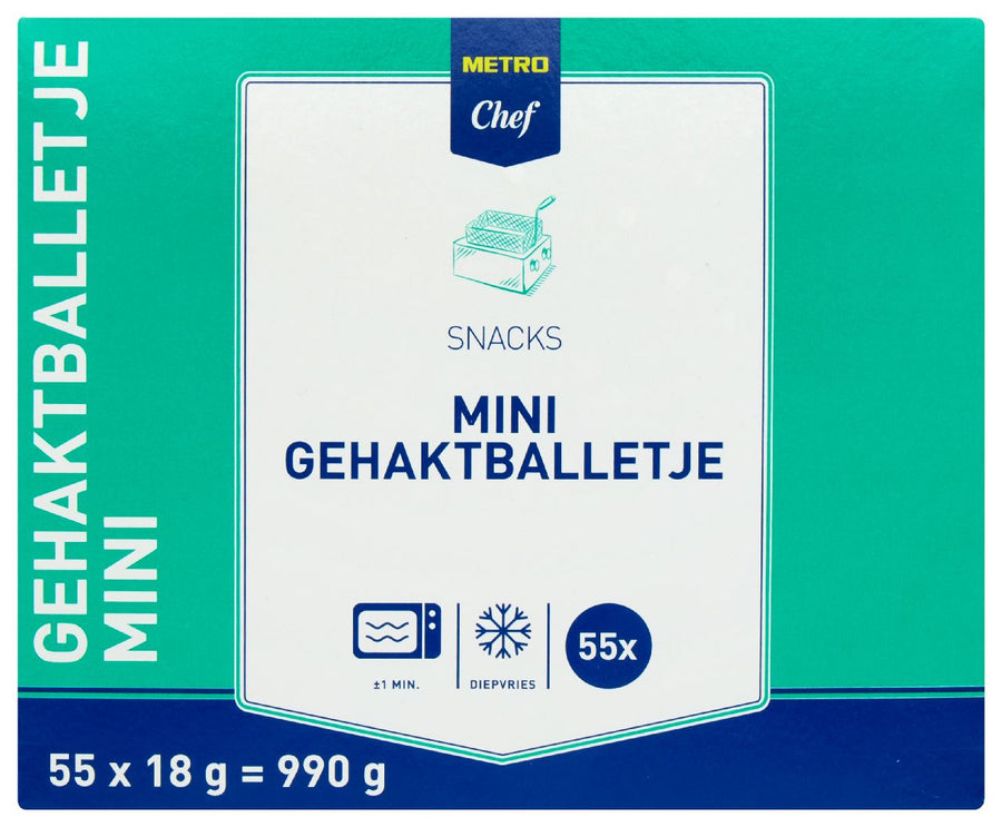 Mini Meatball 55 x 18 g