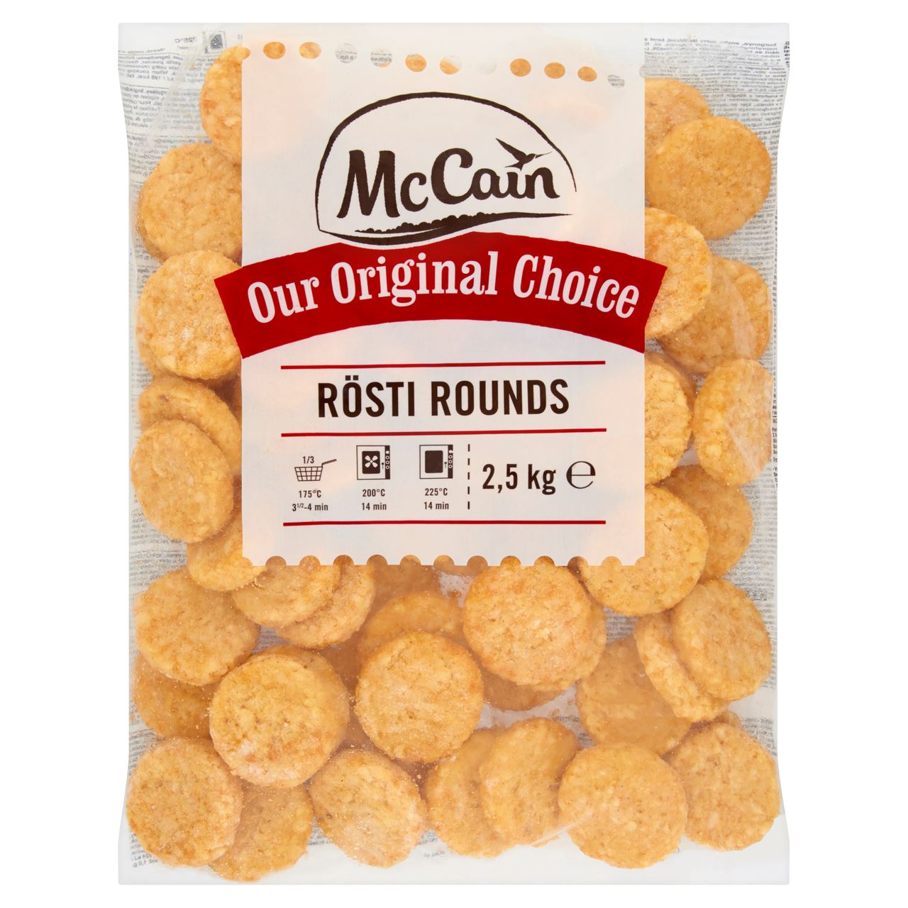 McCain Rösti Rounds 2.5 kg