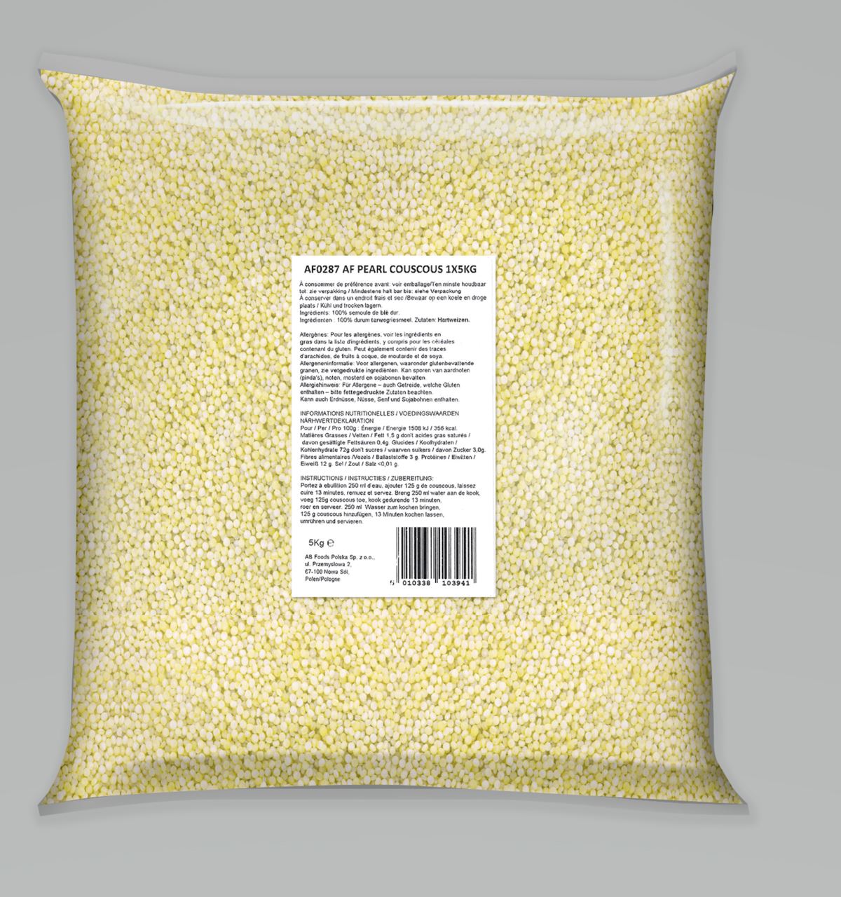 Al'fez Pearl Couscous 5 kg