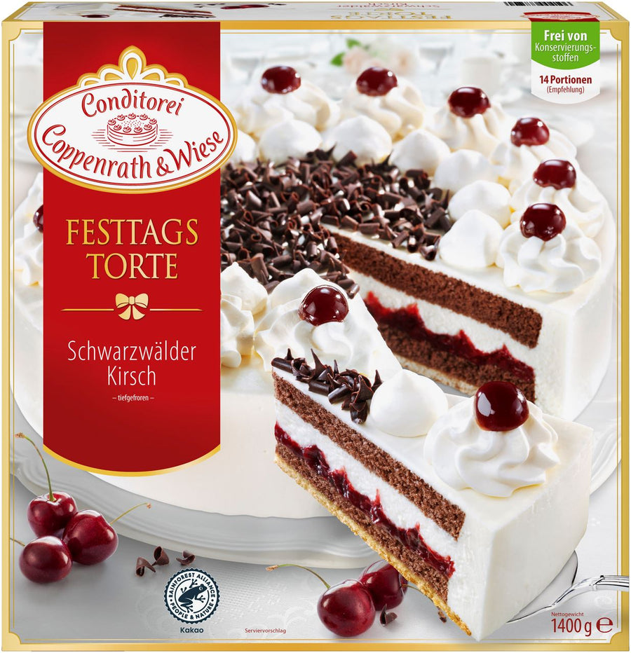 Coppenrath & Wiese Schwarzwälder Kirsch Torte 1.4 kg