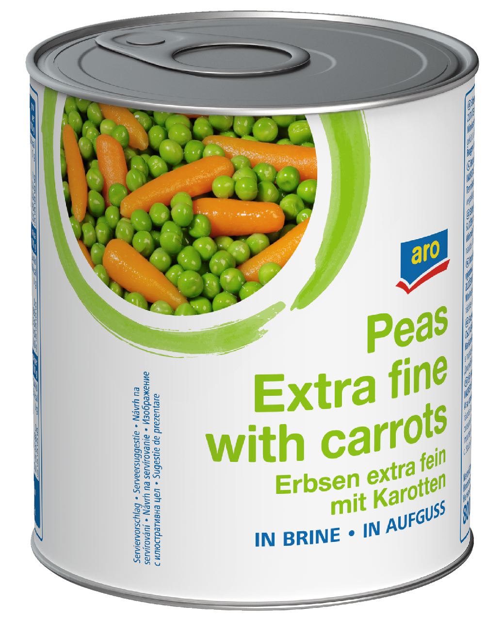 aro Peas and Carrot 800 g