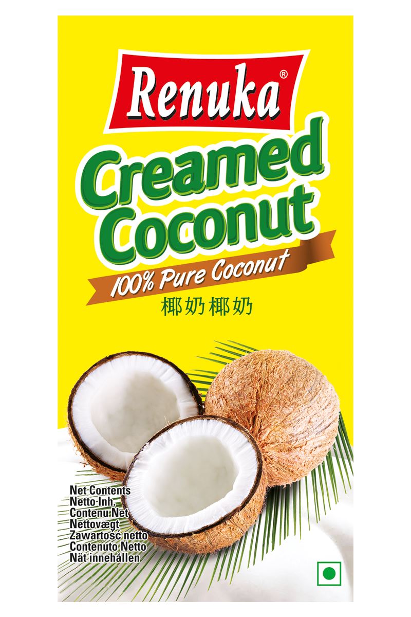 Renuka Coconut cream block pack 200 g