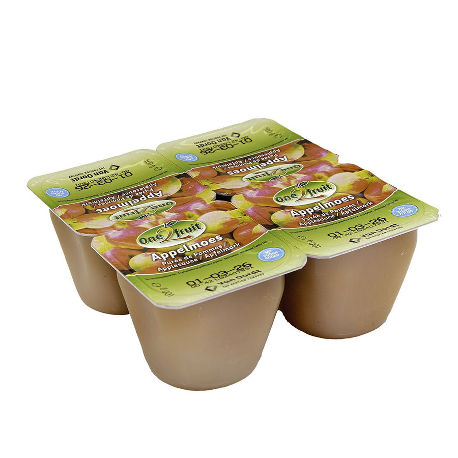 One 2 fruit Applesauce cup 48 x 100 g