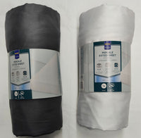 Thumbnail for METRO PROFESSIONAL Fitted Sheet Percal White 180X200