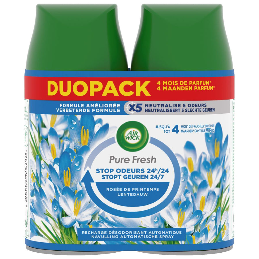 Air Wick Auto Spring Dew 2 x 250 ml