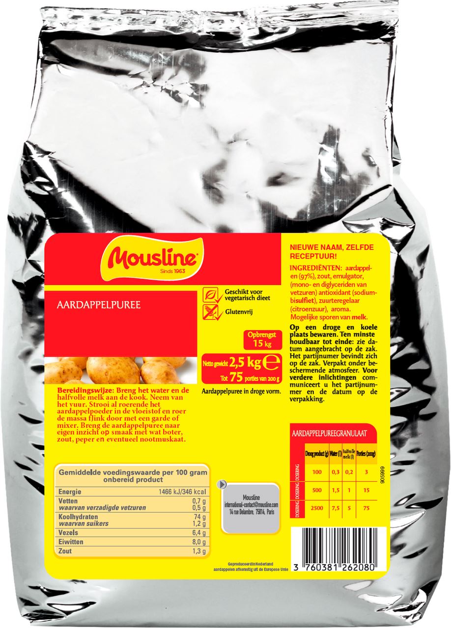 Maggi Mashed Potato Classic 2.5 kg