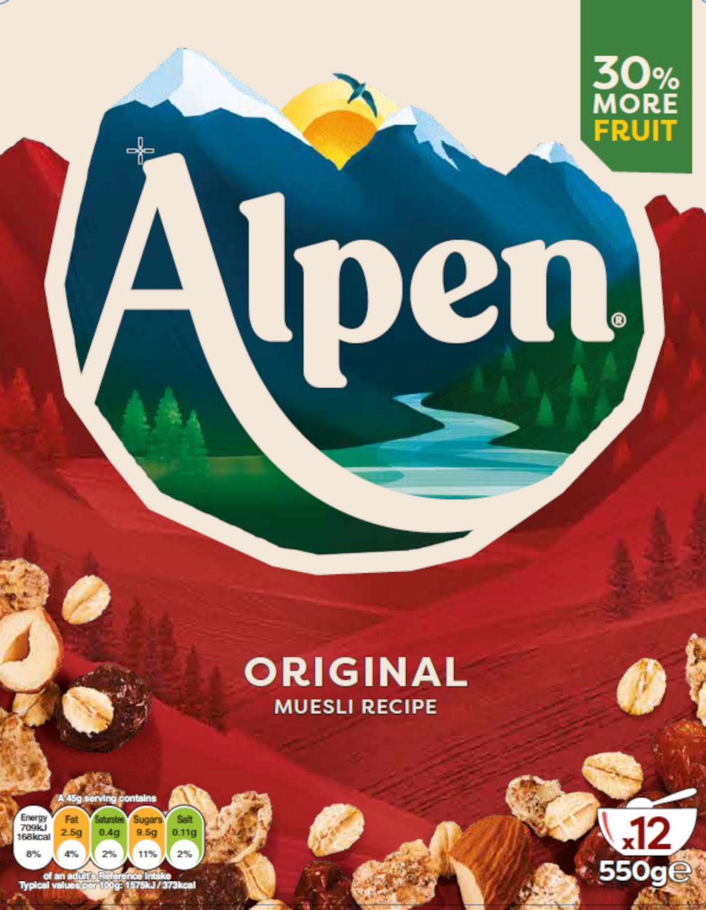 Alpen Muesli Original 550 g