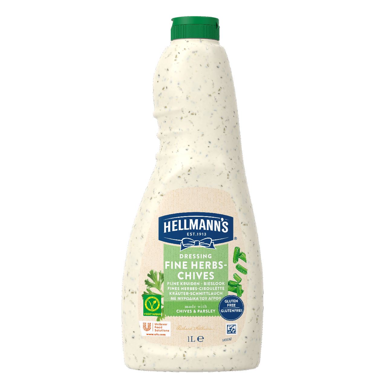 HELLMANN'S Dressing Fine Herbs-Chives 1 l