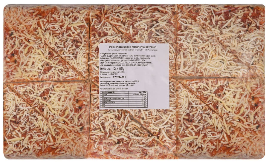 POINT OF FOOD Pizza Margerita 12 pieces 1.32 kg