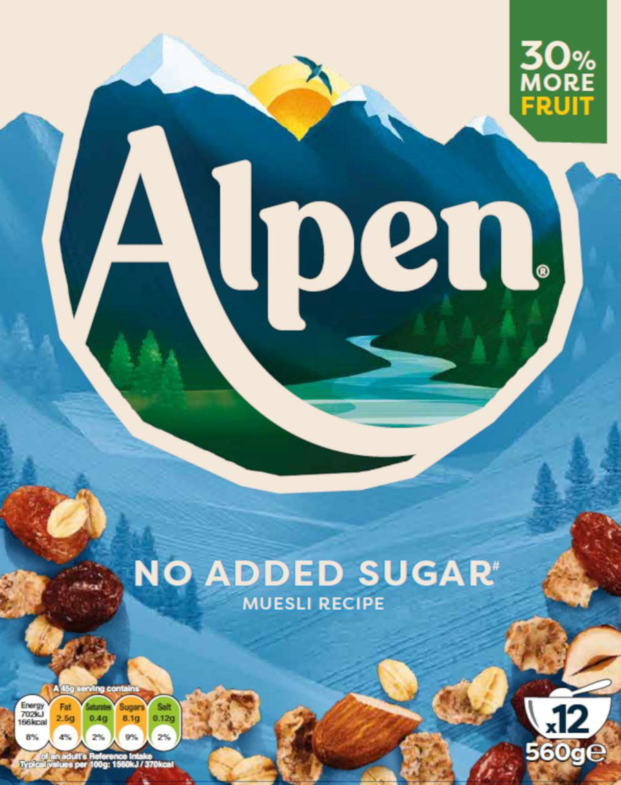 Alpen Muesli Sugar Free 560 g