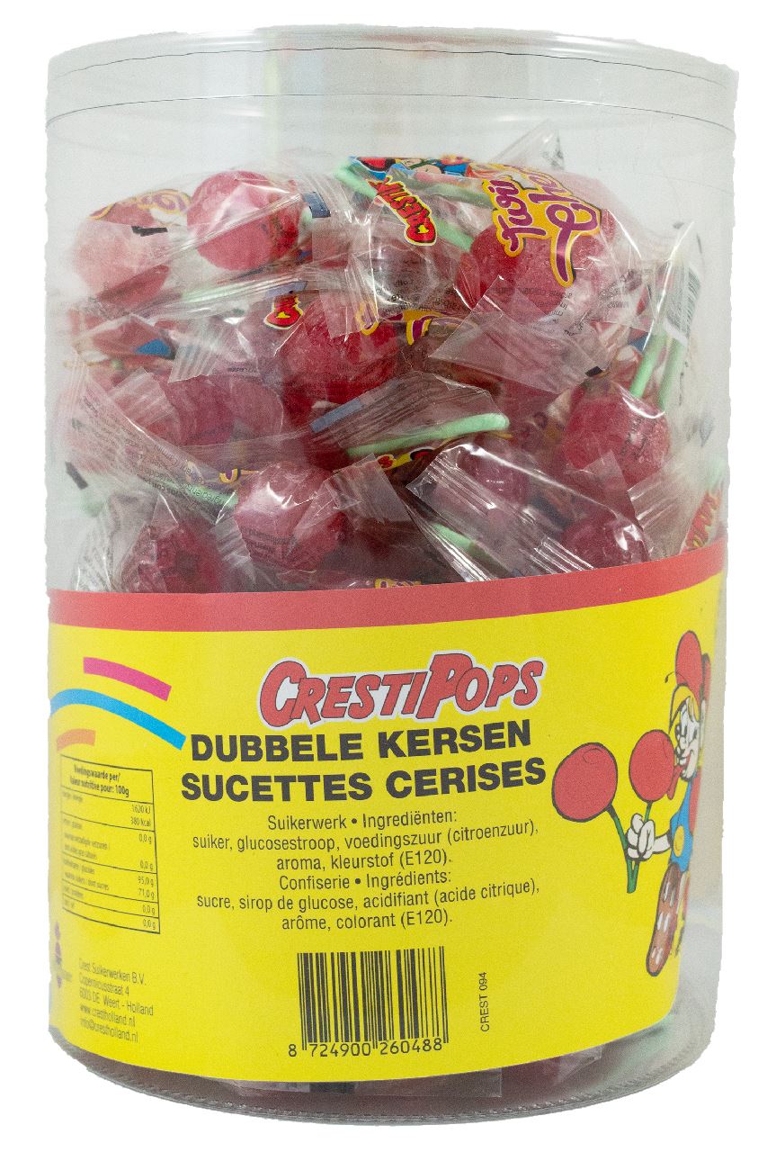 Crest Double Cherries 50 pieces 675 g