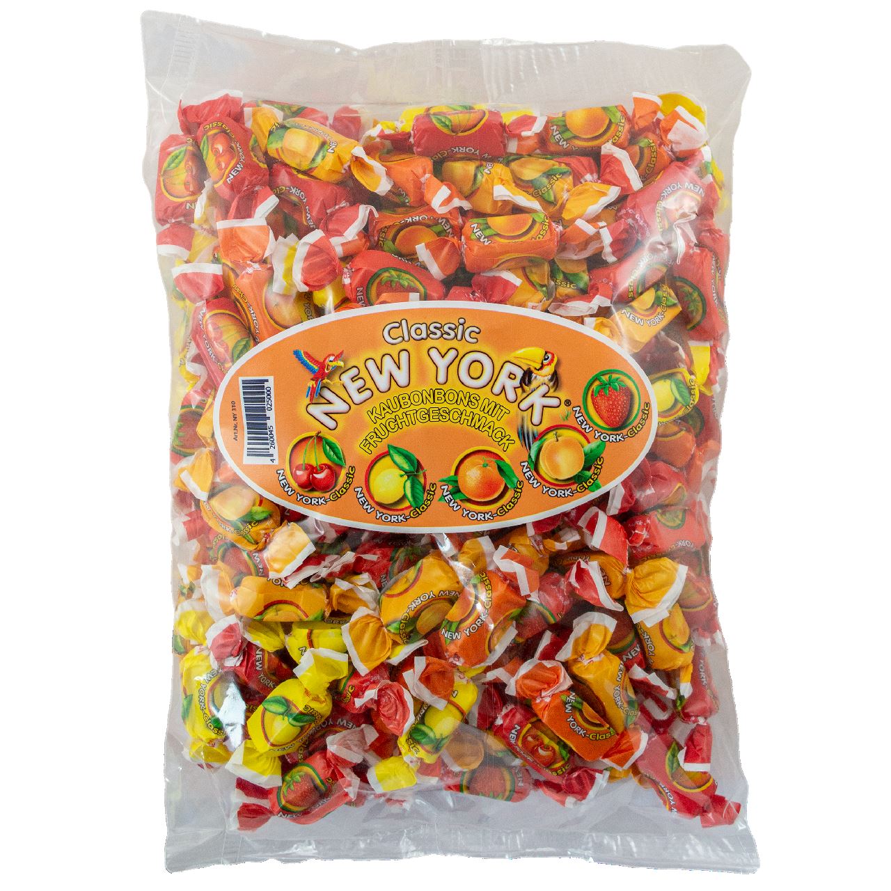 NEW YORK Classic Fruit Toffees 1 kg
