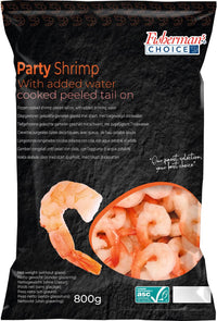 Thumbnail for Fisherman's Choice Asc Vannamei peeled boiled with tail 26/30 800 g