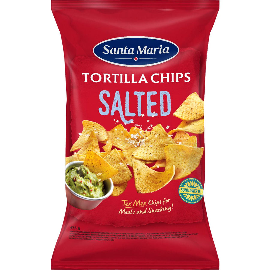 Santa Maria Tortilla Chips Salt 475 g